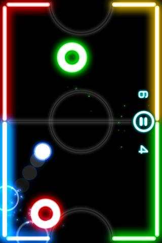 Glow Hockey 2 screenshot 1