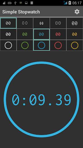 Simple digital stopwatch –free screenshot 2