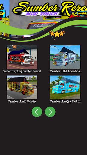 Mod Truck Sumber Rezeki Modifikasi Full Strobo screenshot 3