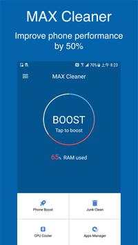 MAX Cleaner screenshot 1