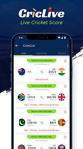 Cric Live Score - Live Cricket Score & Update screenshot 2