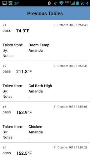 HACCP Mobile screenshot 3