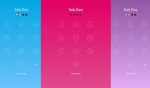 Daily Diary : Journal with lock, photo, mood chart screenshot 12