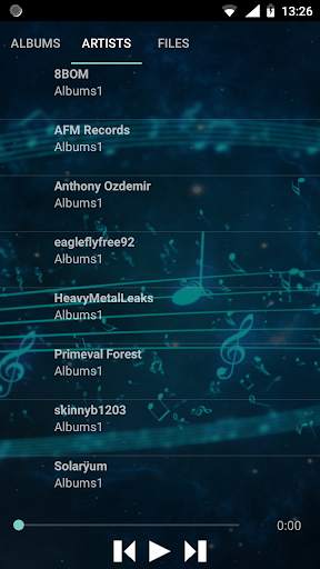 Music Player by Fertuthach screenshot 2