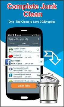 Clean Mobile Virus Info Master & Fastest Clean screenshot 3