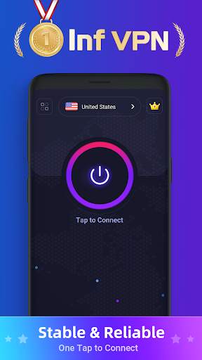 VPN Inf - Security Fast VPN screenshot 1