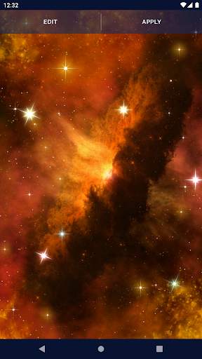 Night Sky Stars Live Wallpaper screenshot 7