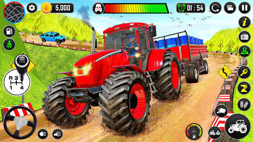 Mega Tractor Driving Simulator screenshot 4