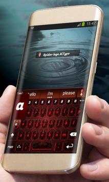 Spider legs AiType Theme screenshot 2