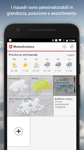 MeteoSwiss screenshot 1