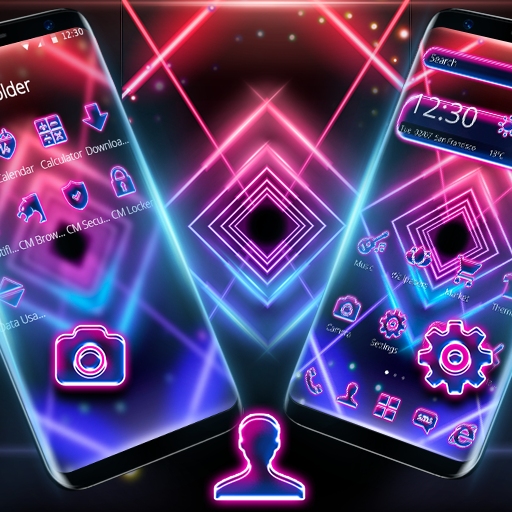 Led Neon Light Parallax Theme icon