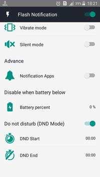 Call Flash Light : flash on call and sms скриншот 2