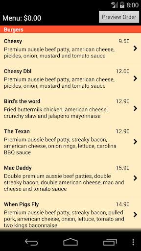 Two Kings Burgers screenshot 2