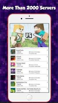 Multiplayer for Minecraft PE - Fastest Servers screenshot 2