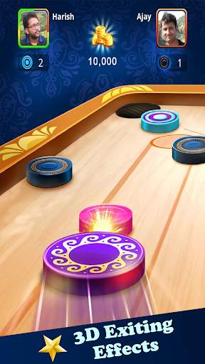 Carrom Boards:Multiplayer Disc Pool Game screenshot 1