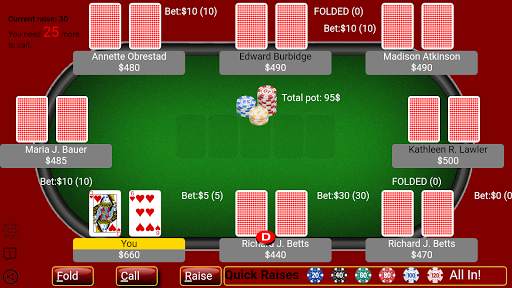 Texas Holdem Poker - Offline C screenshot 5