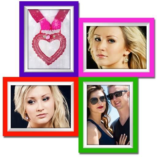 love collage photo frames 1.4