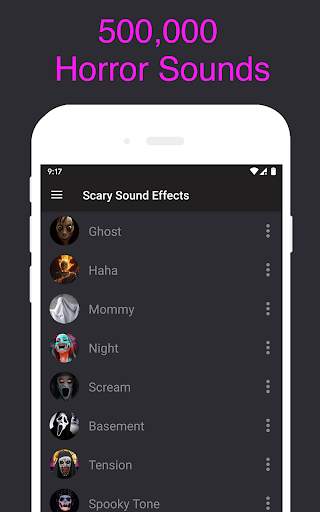 Scary Sound Effects - Ghost Sounds Ringtones Free screenshot 9