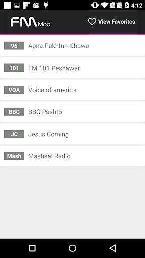 Pashto Radio HD - FM Mob screenshot 2