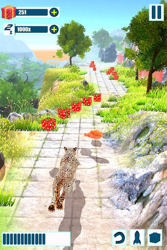 Leopard Survival:Endless Cheetah rush Animal Game screenshot 5