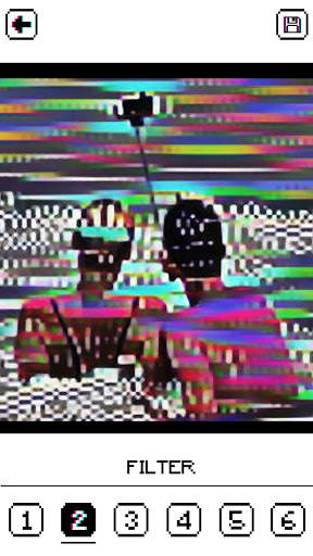 Glitch Photo Camera- Aesthetic Vaporwave Editor screenshot 2