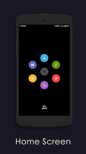 Amoled Launcher screenshot 3