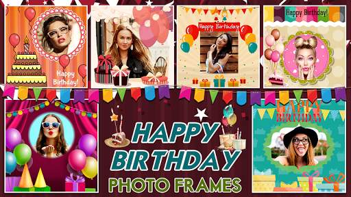 Birthday Collage : Cake, Status & Photo Frame screenshot 5