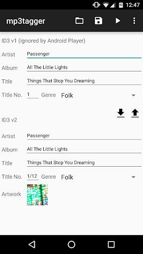 mp3tagger screenshot 1