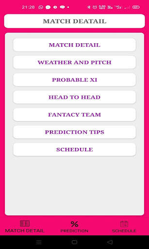 Cricket Forecast PRO screenshot 3