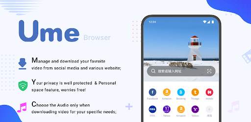 U Browser-Fast & Free Video Download, Privacy screenshot 1
