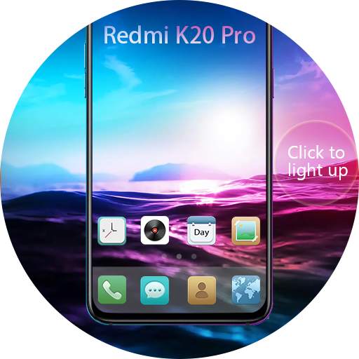 Gorgeous sunset theme Redmi K20 launcher 2.0.1