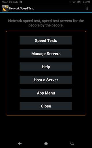 Network Speed Test (Lite) screenshot 1