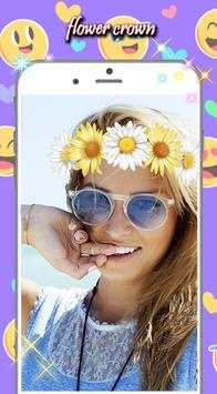 Collage Filters Flower Crown screenshot 2