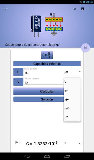 Fórmulas de Física - Physics Calc screenshot 13