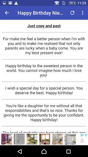 Happy Birthday Niece screenshot 3