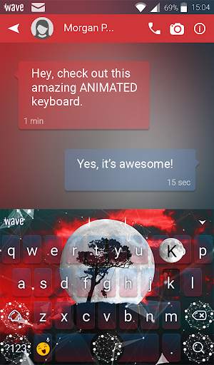 Moon Live Wallpaper Theme screenshot 4