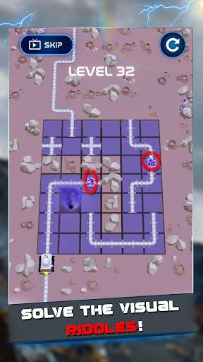 Space Rails - Puzzle Game screenshot 3