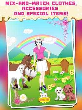 Dress up Princess Farm Friends screenshot 2