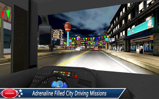 Driver American Football Bus screenshot 4