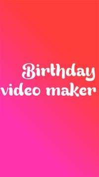 Happy Birthday Video screenshot 1