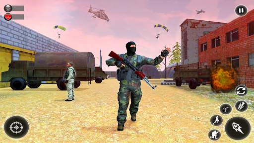 Surgical Strike mission- Indian border army Game screenshot 1