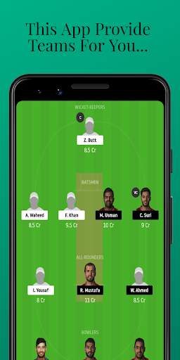 Dream Player 11 Team Builder screenshot 5