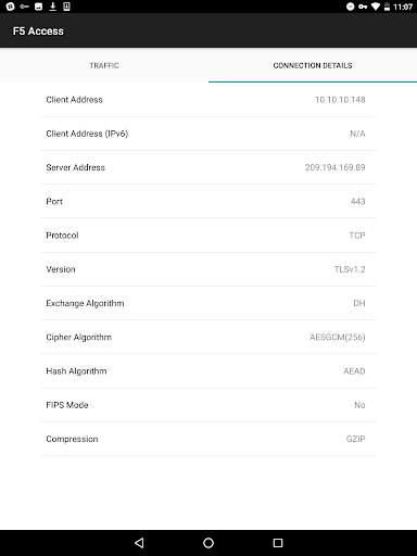 F5 Access 22 تصوير الشاشة