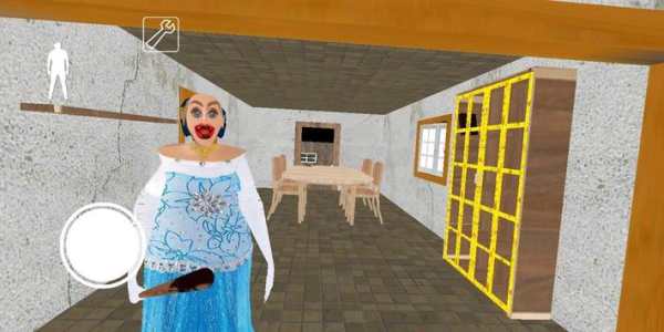 Blue Granny :Horror Scary MOD screenshot 11