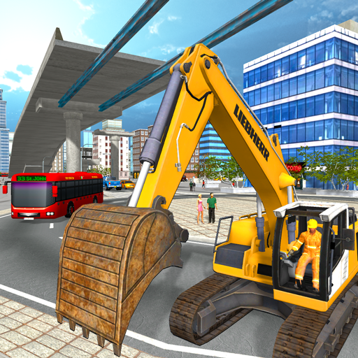 città cavalcavia costruzione Sim icon