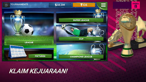 Pro 11 - Football Manager Game screenshot 5