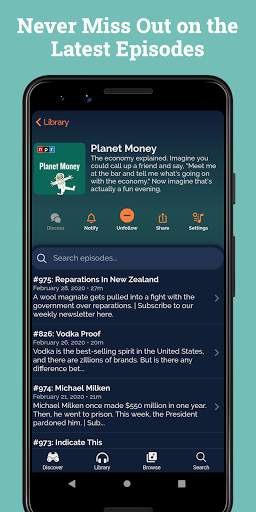 Podalong Podcast Player & Podcast App screenshot 3