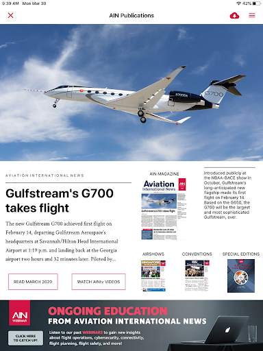 Aviation International News screenshot 1