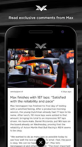 Max Verstappen Official App screenshot 2