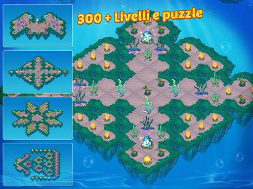 Merge Mermaids-magic puzzles screenshot 9